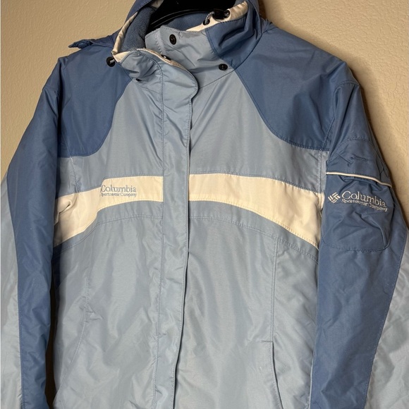 Columbia Women’s Winter/Ski Jacket Size M‎ Mid-Weight Blue - Picture 2 of 9